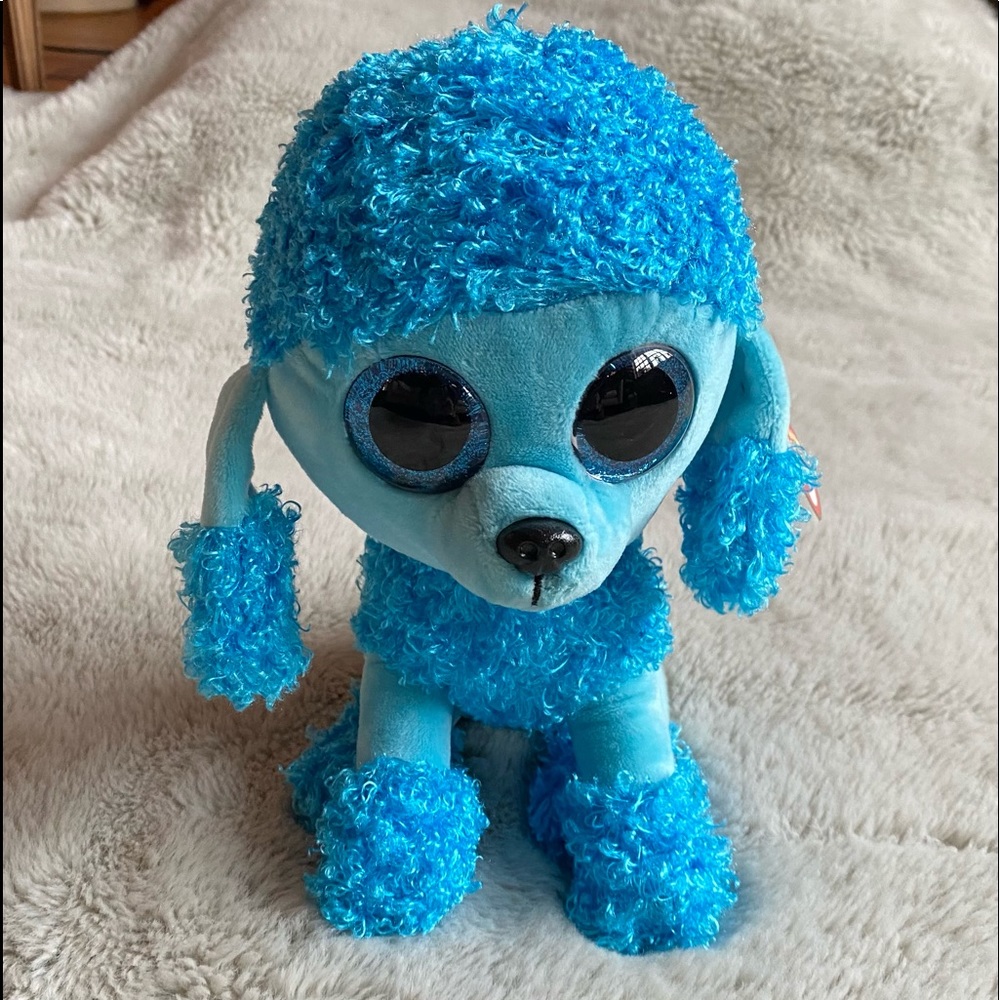 Ty Beanie Boos Mandy the Blue Poodle
